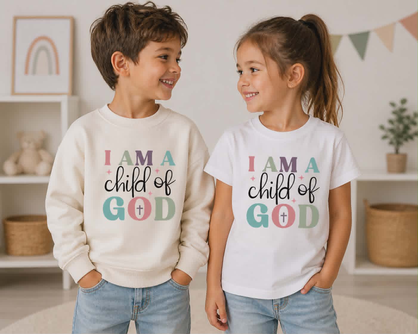 T-shirt I am child of God