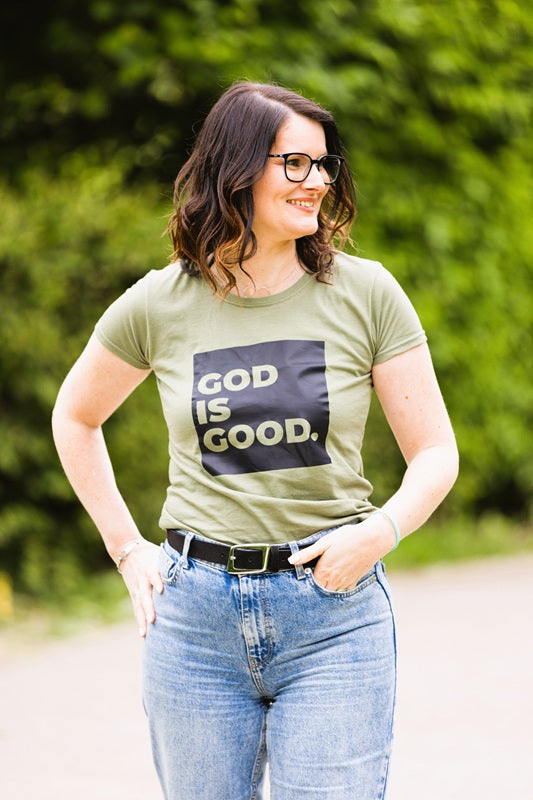 T-shirt manches courtes "God is Good"