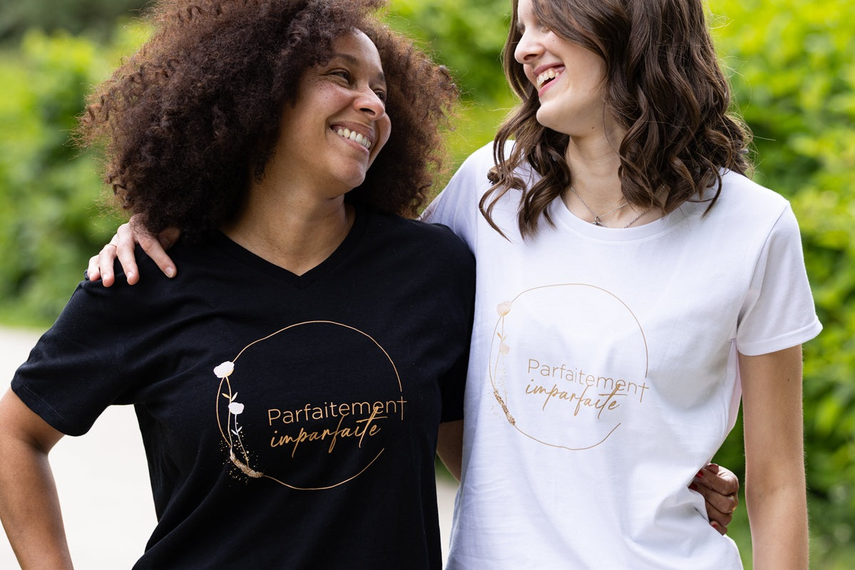 T-shirt manches courtes Parfaitement Imparfaite