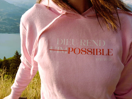 Sweat Dieu rend l'impossible ... Possible