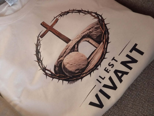 T-shirt Il est Vivant