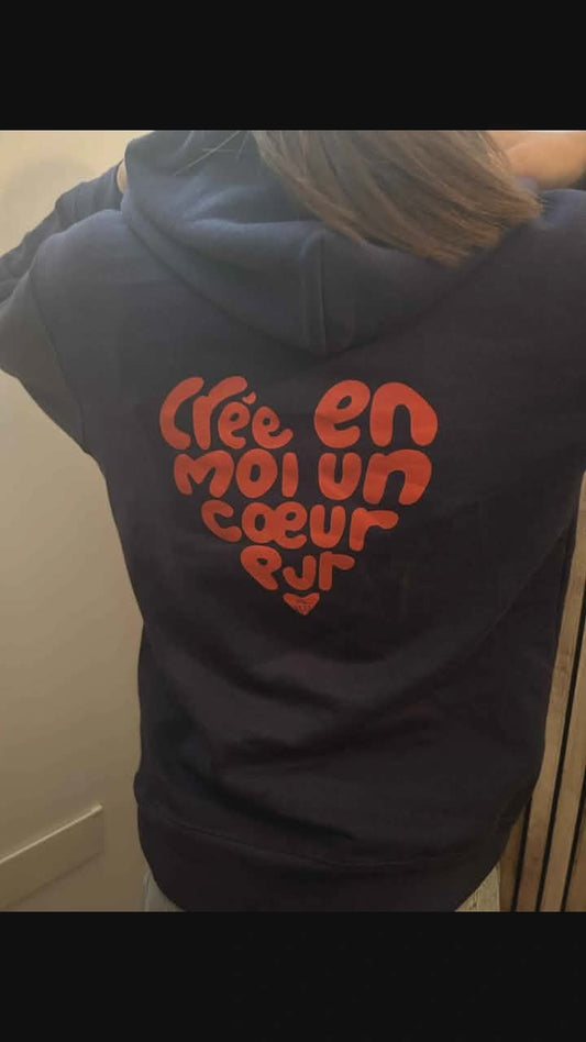 Sweat Crée en moi un coeur pur
