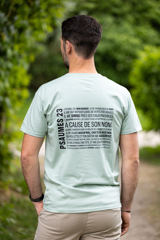 T-shirt manches courtes Psaumes 23
