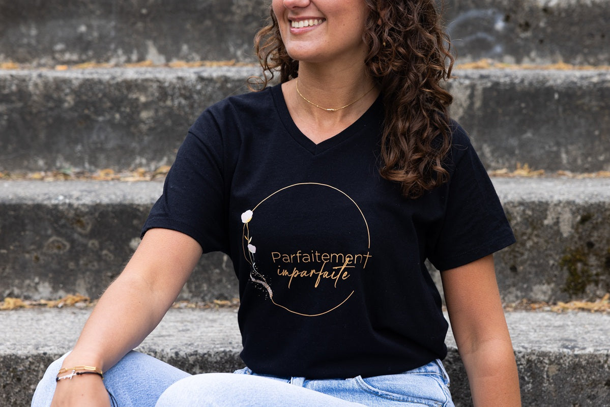 T-shirt manches courtes Parfaitement Imparfaite