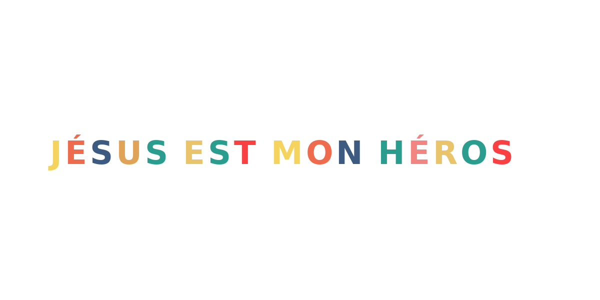 Sweat Jésus est mon héros